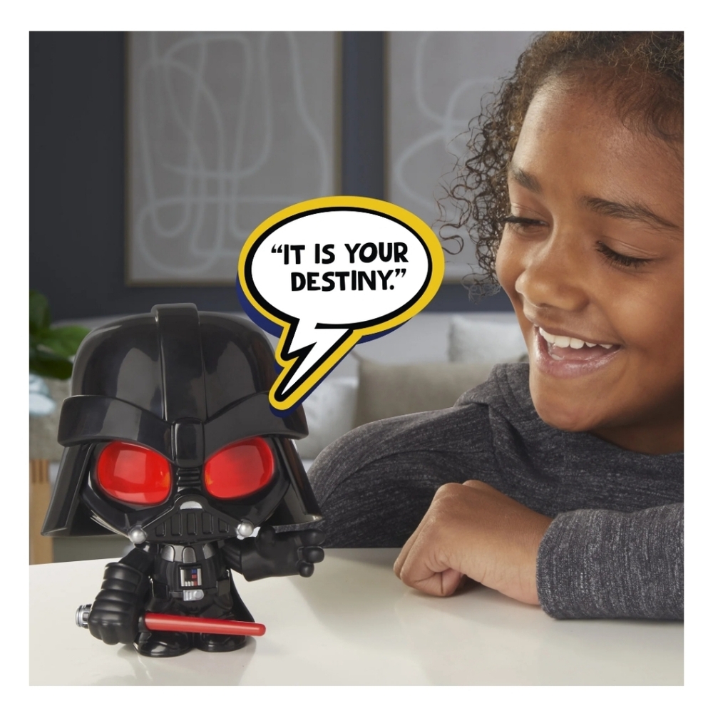 🆕️Darth Vader❤Star Wars Force N Telling Figure with 40+ phrases, Eyes light up❤